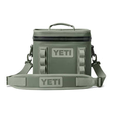 Load image into Gallery viewer, picture of camp green YETI Hopper Flip 8 Soft Cooler
