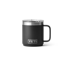 Load image into Gallery viewer, picture of black YETI Rambler 295ml Stackable Mug with MagSlider Lid
