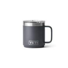 Load image into Gallery viewer, picture of charcoal YETI Rambler 295ml Stackable Mug with MagSlider Lid
