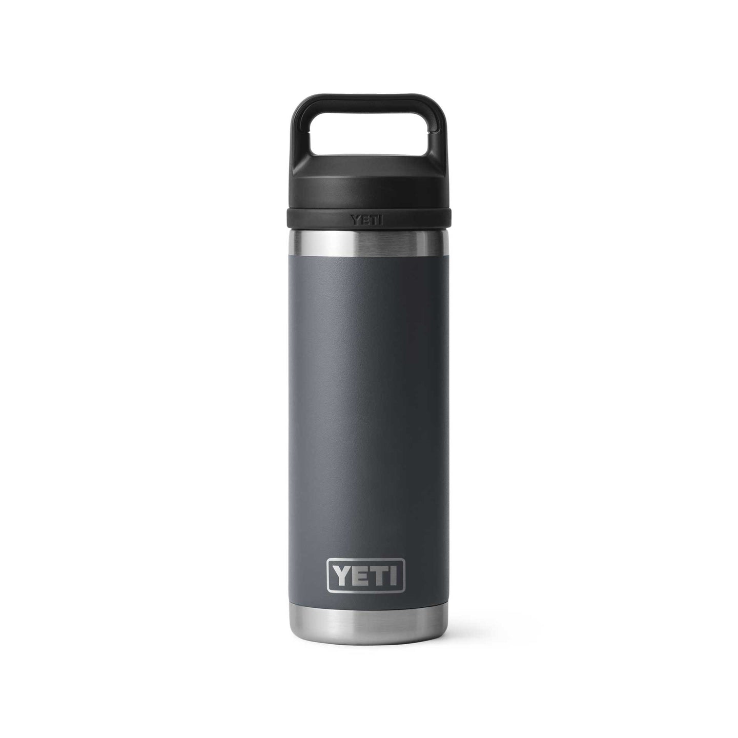 picture of charcoal YETI Rambler 532ml Bottle with Chug Cap