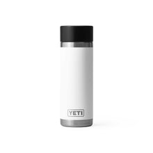Load image into Gallery viewer, picture of white YETI Rambler 532ml Bottle with Hotshot Cap
