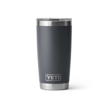 Load image into Gallery viewer, picture of charcoal YETI Rambler 591ml Tumbler with MagSlider Lid
