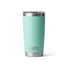 Load image into Gallery viewer, picture of seafoam YETI Rambler 591ml Tumbler with MagSlider Lid
