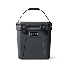 Load image into Gallery viewer, side view with handle YETI Roadie 24 Hard Cooler
