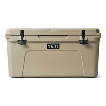 Load image into Gallery viewer, picture of the tan YETI Tundra 65 Cooler
