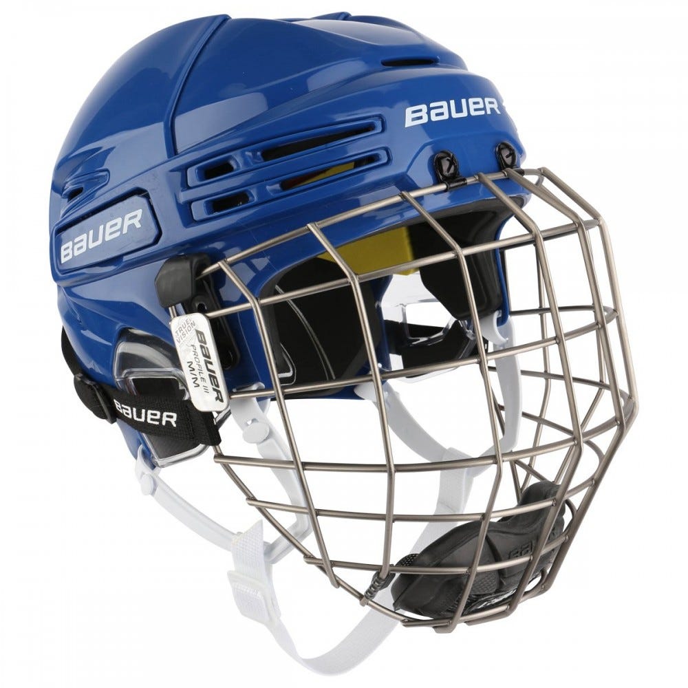 Bauer Re-Akt 75 Combo Ice Hockey Helmet