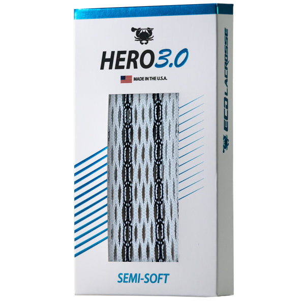 Main picture of the East Coast Dyes Hero 3.0 Semi-Soft Lacrosse Mesh