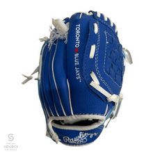 Load image into Gallery viewer, Rawlings Toronto Blue Jays Players 9&quot; Baseball Glove W/Ball - Youth
