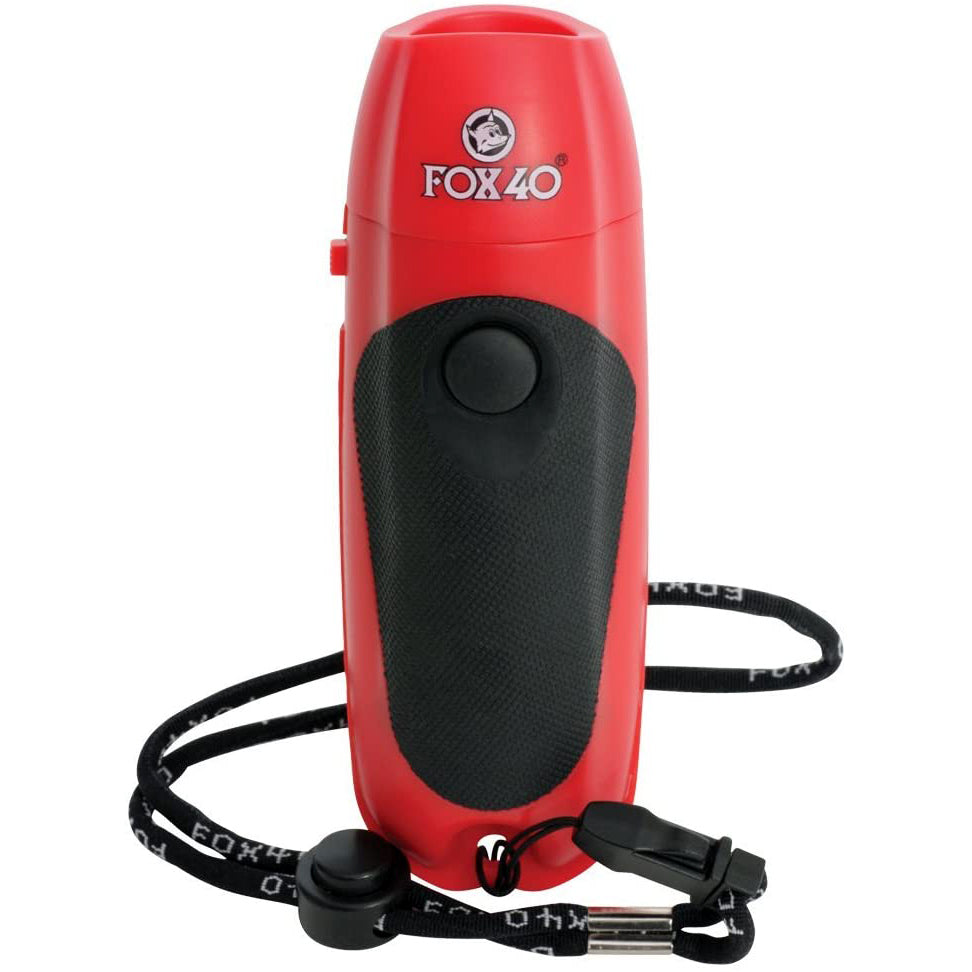 Fox 40 Electronic Hand-Operated Whistle w/ Lanyard