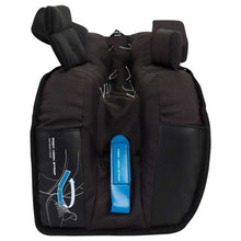 Load image into Gallery viewer, Bauer Goalie Leg Pads Bauer Street Hockey Junior White/Black bottom of pad showing interior

