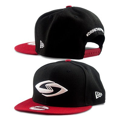 BioSteel New Era 9FIFTY Snapback Hat front and side view
