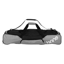 Load image into Gallery viewer, Brine Lacrosse Equipment Bag Brine Women&#39;s side with pocket Gray
