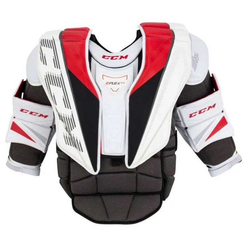 CCM Ice Hockey Goalie Chest Protectors CCM Extreme Flex E5.9 Intermediate Black front
