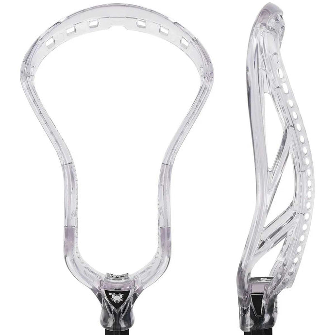 ECD Ion Unstrung Lacrosse Head in the color clear