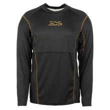 Load image into Gallery viewer, Full front view of the EOS Ti50 Ice Hockey Baselayer Shirt (Senior)
