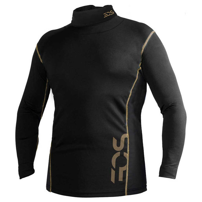 Full front view of the EOS Ti50 Ice Hockey Baselayer Shirt with Neck Guard (Senior)
