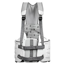 Load image into Gallery viewer, Epoch Lacrosse Kidney Pads Epoch Integra X Elite White/Gray Back
