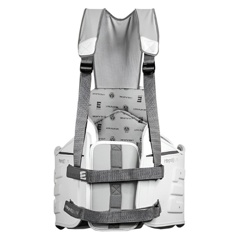 Epoch Lacrosse Kidney Pads Epoch Integra X Elite White/Gray Back