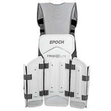 Load image into Gallery viewer, Epoch Lacrosse Kidney Pads Epoch Integra X Elite White/Gray Front
