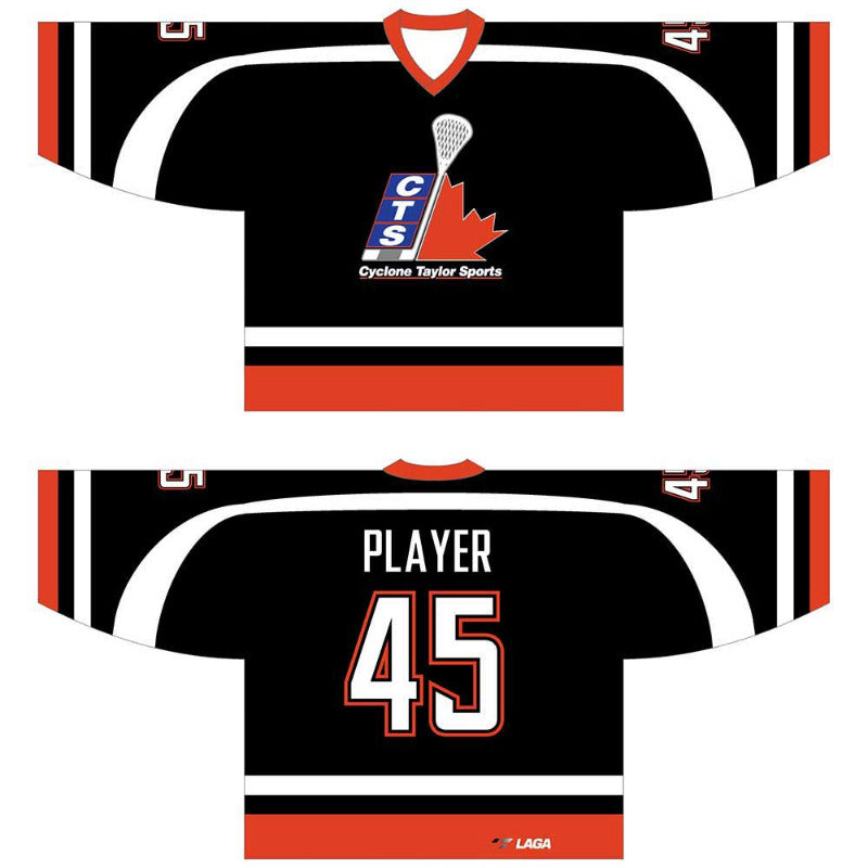 Laga Lacrosse Protective Gear Laga Lacrosse Goal Jersey for Boddam CAT 3 Uppers Black