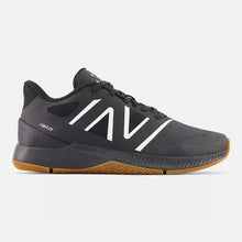 Load image into Gallery viewer, Side view of New Balance FreezeLX v4 Box Lacrosse Shoes in black

