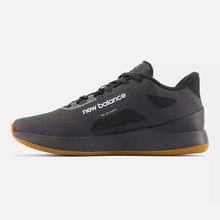 Load image into Gallery viewer, Inside view of the New Balance FreezeLX v4 Box Lacrosse Shoes in black
