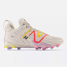 Load image into Gallery viewer, Outside view of the New Balance FreezeLX v4 LE Field Lacrosse Cleats
