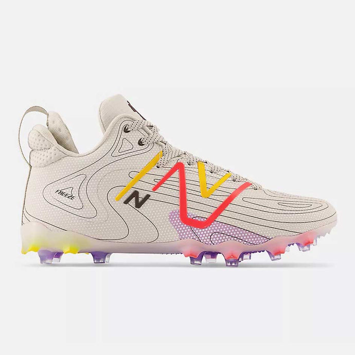 Outside view of the New Balance FreezeLX v4 LE Field Lacrosse Cleats