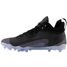 Load image into Gallery viewer, New Balance NB Field Lacrosse Cleats New Balance NB FreezeLX v4 Black/White/Blue Side pointing left
