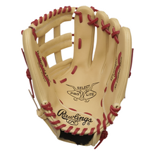 Load image into Gallery viewer, Rawlings Baseball Gloves Rawlings Select Pro Lite Bryce Harper 12 inch Baseball Glove Youth Beige Red
