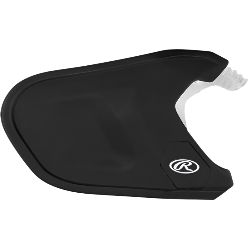 Rawlings Baseball Protective Gear Rawlings Guard-Extender For Mach Batting Helmet 2022 ADJEXT Black