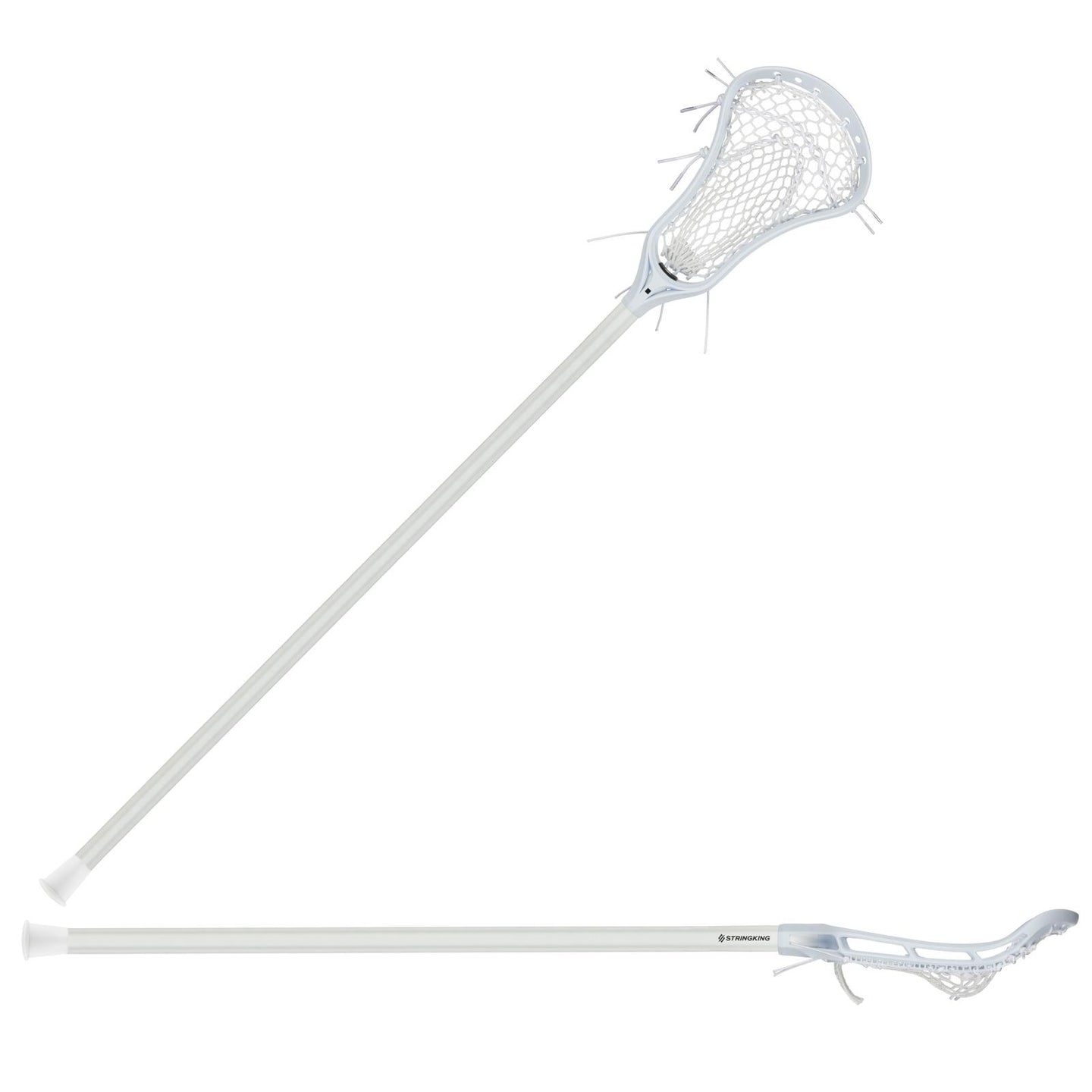 Picture of the white/white/white/white StringKing Women's Complete Composite Lacrosse Stick