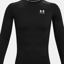 Load image into Gallery viewer, Under Armour HeatGear Armour Long Sleeve Baselayer Shirt (Senior) full front view with no model
