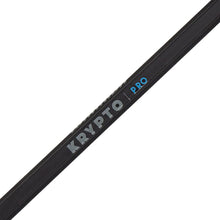 Load image into Gallery viewer, Closeup picture of the Warrior EVO Krypto Pro Defense Lacrosse Shaft
