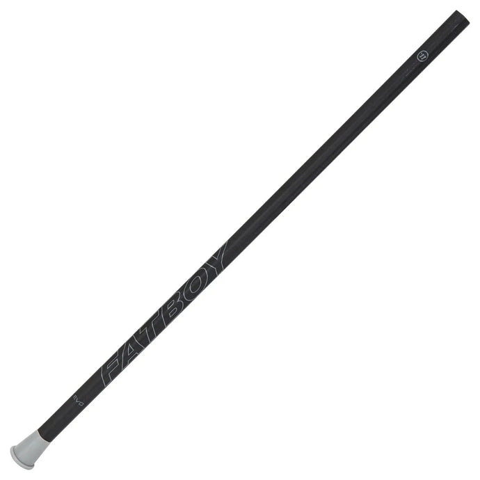 Picture of the black Warrior Fatboy EVO Krypto Pro Attack Lacrosse Shaft