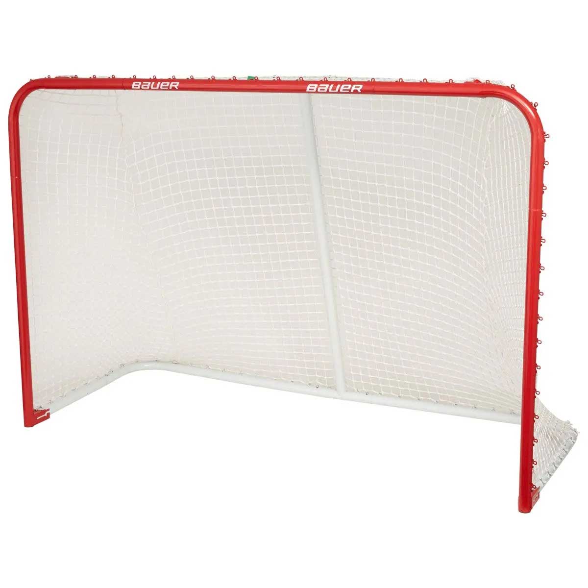 Bauer Deluxe Performance 72in. Folding Steel Hockey Goal Net