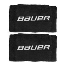 Load image into Gallery viewer, Picture of the black Bauer Ice Hockey Wrist Guards
