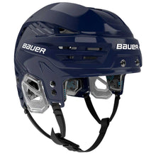 Load image into Gallery viewer, Picture of the navy Bauer Re-Akt 85 Ice Hockey Helmet
