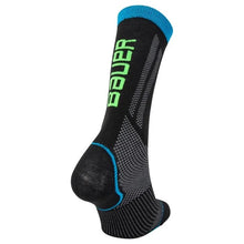 Load image into Gallery viewer, Bauer S21 Performance Tall Ice Hockey Skate Socks back view

