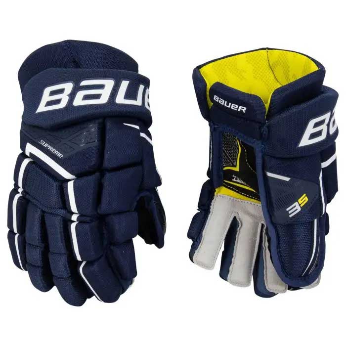 Bauer S21 Supreme 3S Ice Hockey Gloves (Intermediate) navy