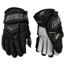 Load image into Gallery viewer, Full front and back picture of the Bauer S21 Supreme Ultrasonic Ice Hockey Gloves (Intermediate)
