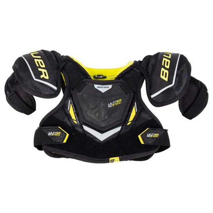 Full front picture of Bauer S21 Supreme Ultrasonic Ice Hockey Shoulder Pads (Youth)