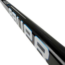 Load image into Gallery viewer, Closeup of tacky grip shaft of Bauer S21 X Grip Ice Hockey Stick (Intermediate)
