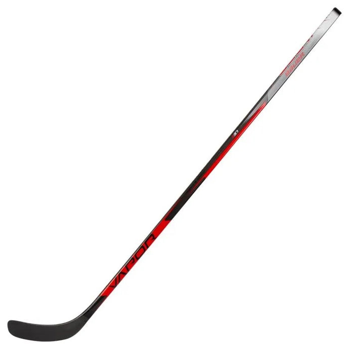 Full backhand view of Bauer S21 Vapor X3.7 Grip Ice Hockey Stick (Intermediate)