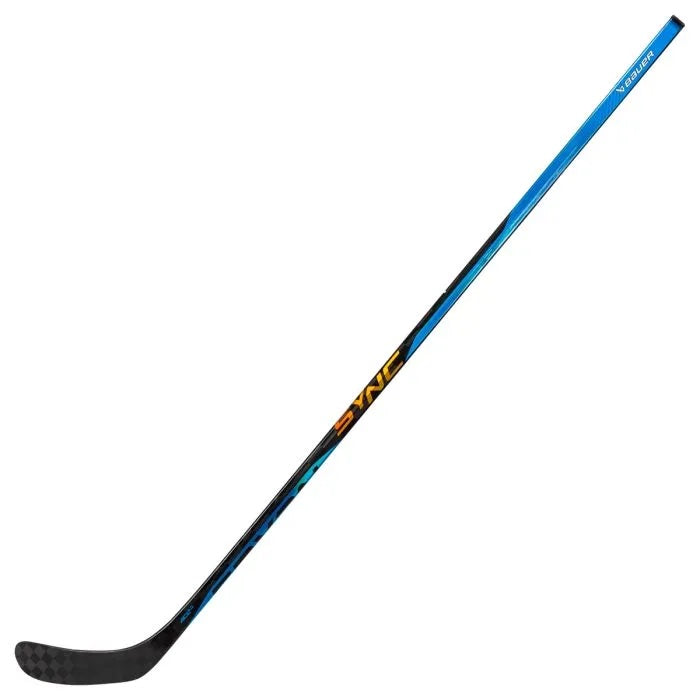 Full backhand view picture of the Bauer S22 Nexus SYNC Grip Ice Hockey Stick (Junior)