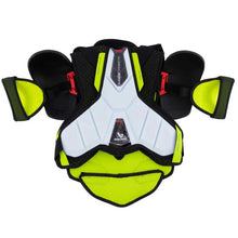 Load image into Gallery viewer, Back view picture of the Bauer S22 Vapor Hyperlite Ice Hockey Shoulder Pads (Junior)
