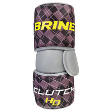 Load image into Gallery viewer, Picture of the front of the Brine Clutch HD Lacrosse Elbow Guards
