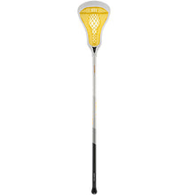 Load image into Gallery viewer, Brine Dynasty Warp Pro Mini Women&#39;s Complete Lacrosse Stick yellow
