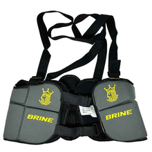 Load image into Gallery viewer, Front view picture of the Brine LoPro Prodigy Lacrosse Rib Pads (Youth)
