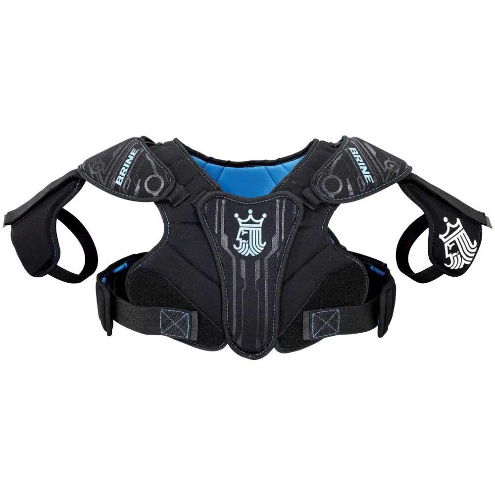 Front view picture of the Brine Uprising II Lacrosse Shoulder Pads (Youth)